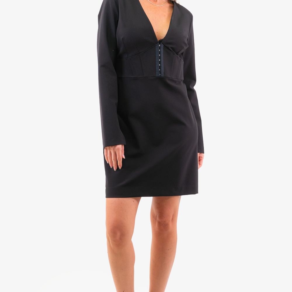 Robe Hugo Boss de couleur Noir