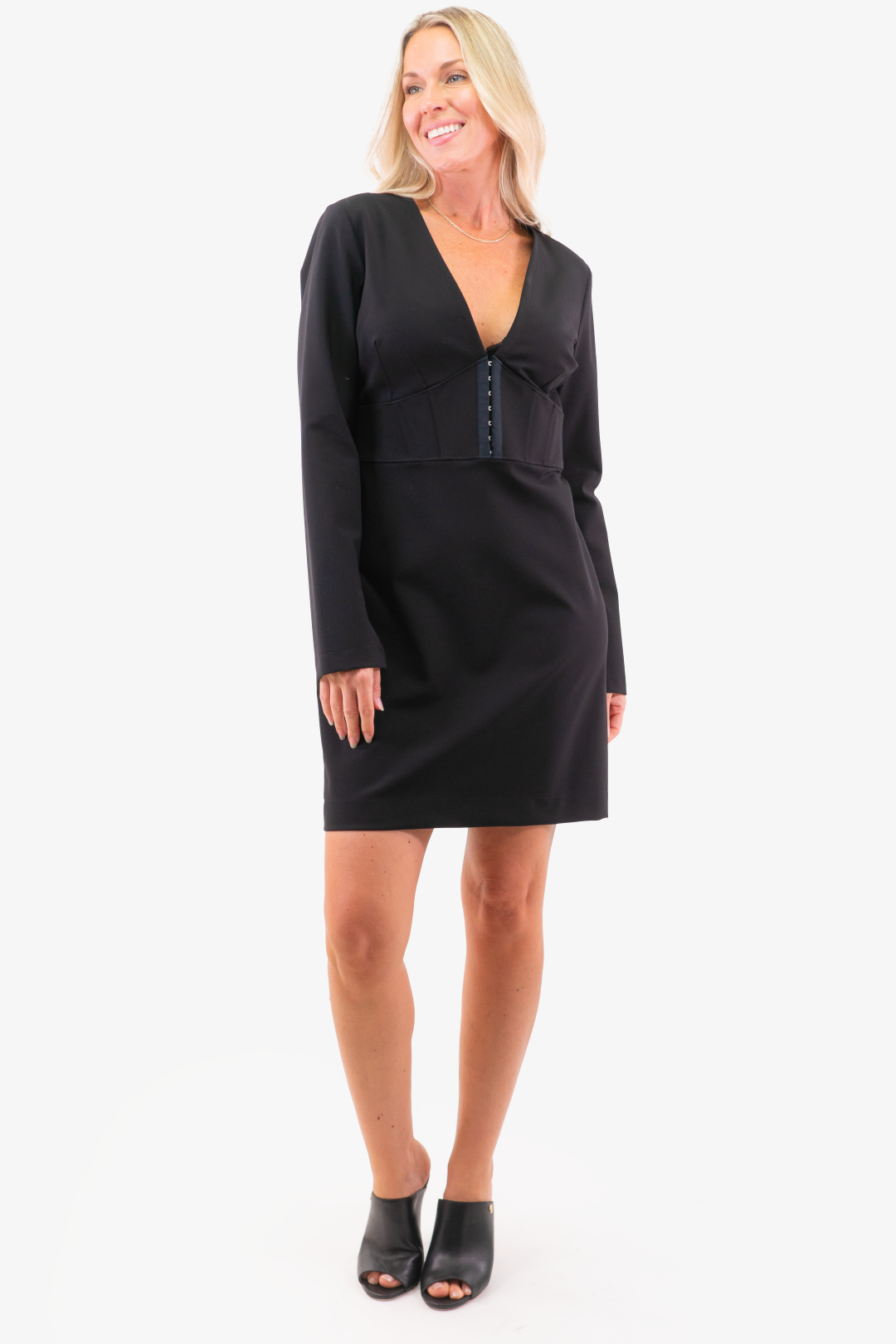 Robe Hugo Boss de couleur Noir