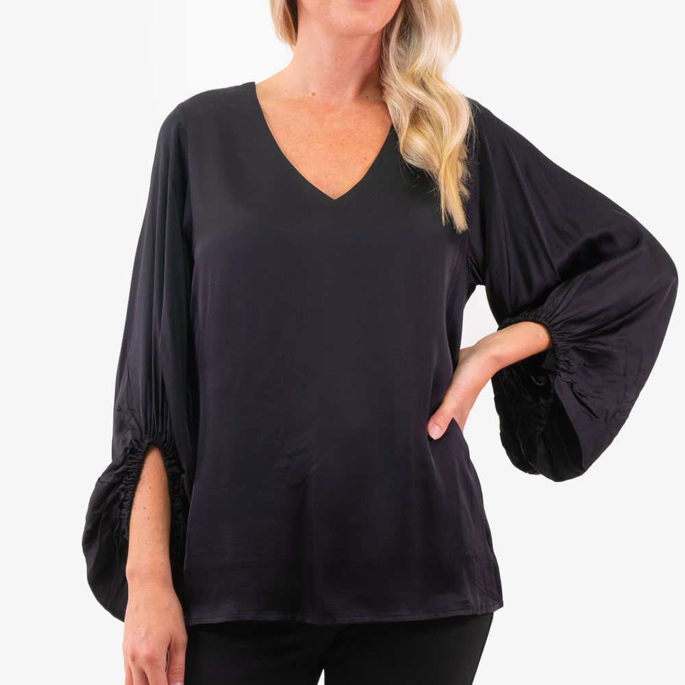 
                      
                        Esqualo tunic in Black color
                      
                    