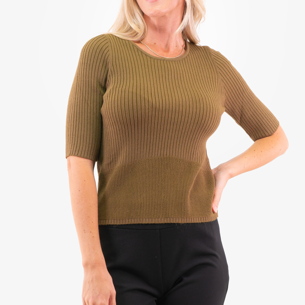 Esqualo tunic in Khaki color