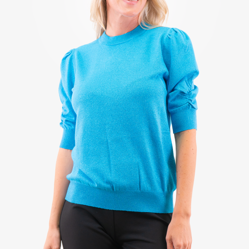 
                      
                        Esqualo sweater in Teal color
                      
                    