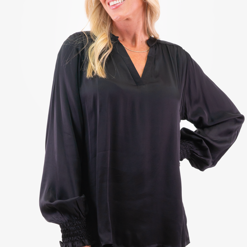 Esqualo tunic in Black color