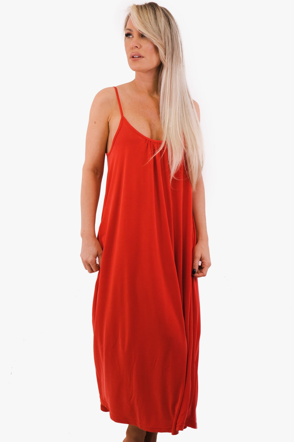 Robe Culture de couleur Rouge