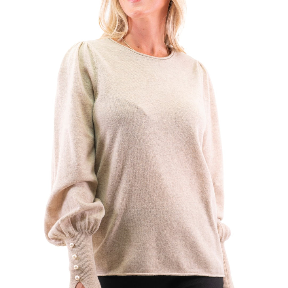 
                      
                        Allie Culture Sweater in Oyster color
                      
                    