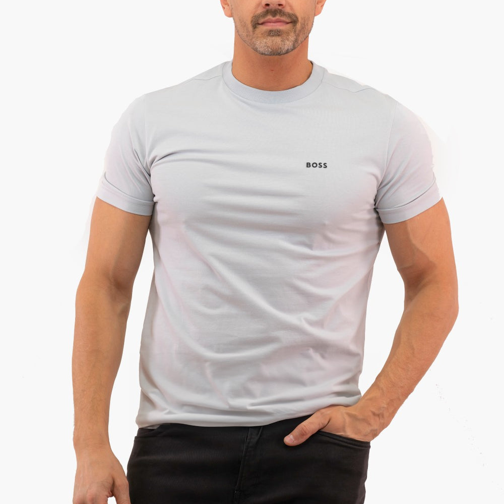 T-Shirt Boss de couleur Gris Pale