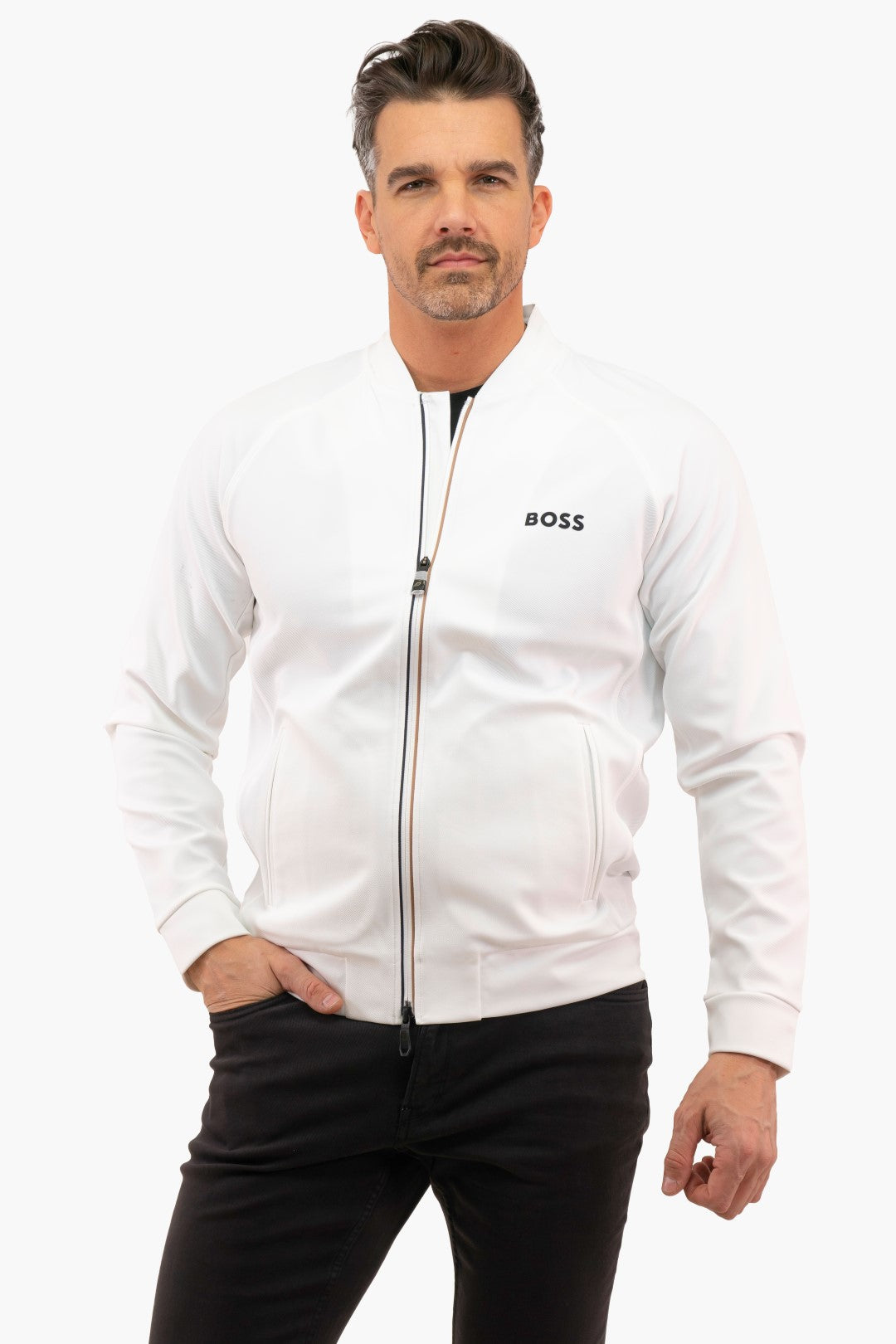 Veste Boss de couleur Blanc