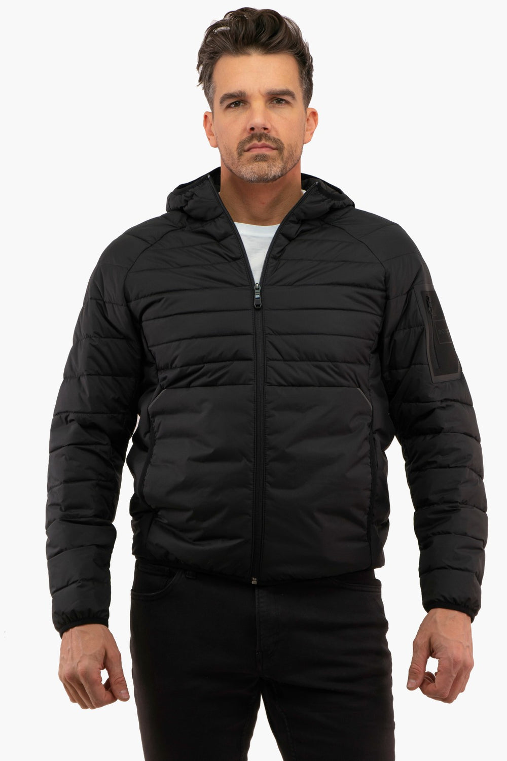 Manteau Boss de couleur Noir