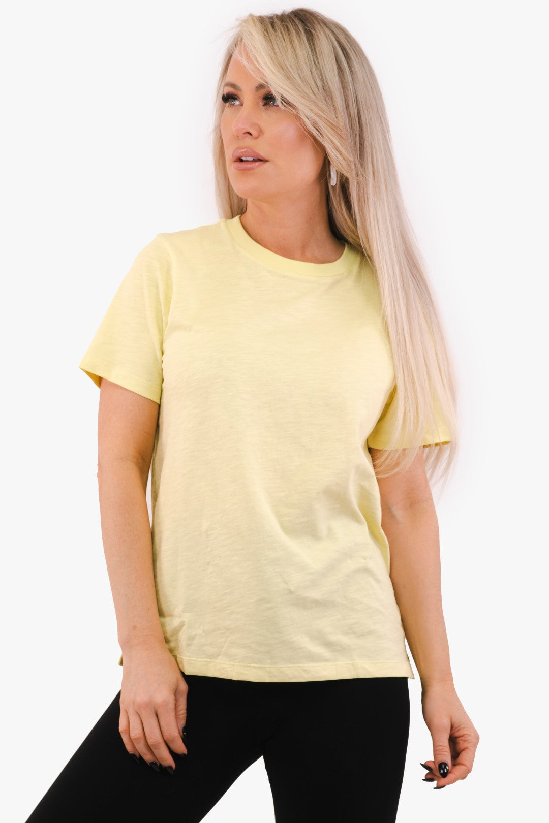 T-Shirt Scotch&Soda de couleur Jaune