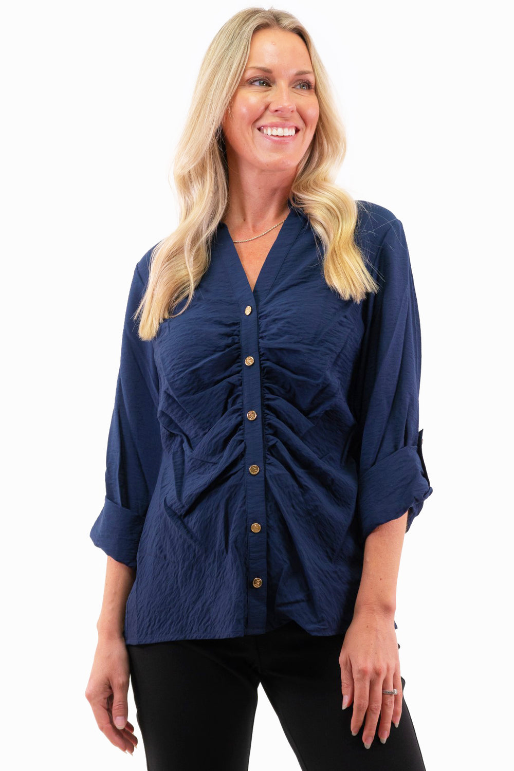 Michael Kors blouse in Navy color