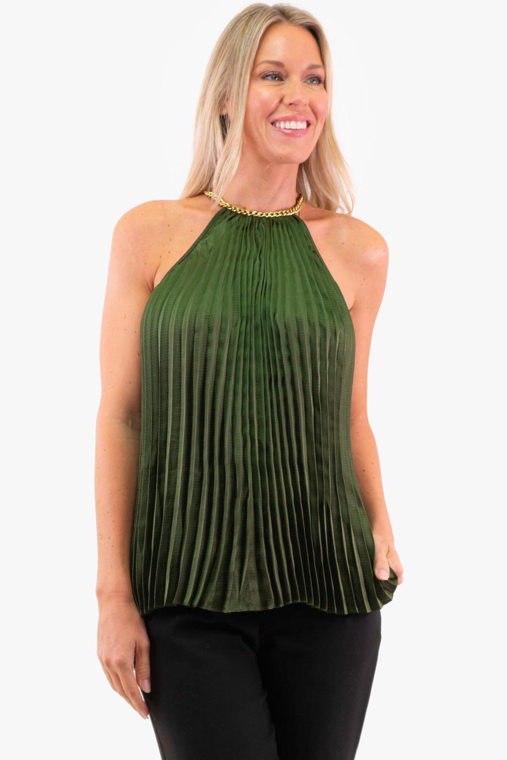 Camisole Michael Kors de couleur Vert