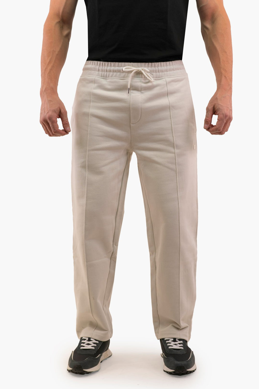 Pantalon Boss de couleur Naturel