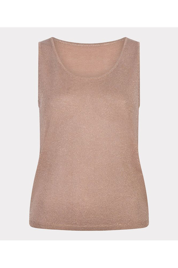 Esqualo camisole in gold color