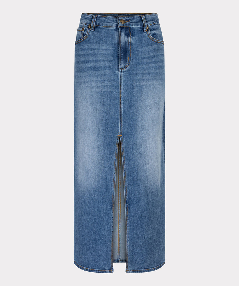 
                      
                        Jupe Esqualo de couleur Denim
                      
                    