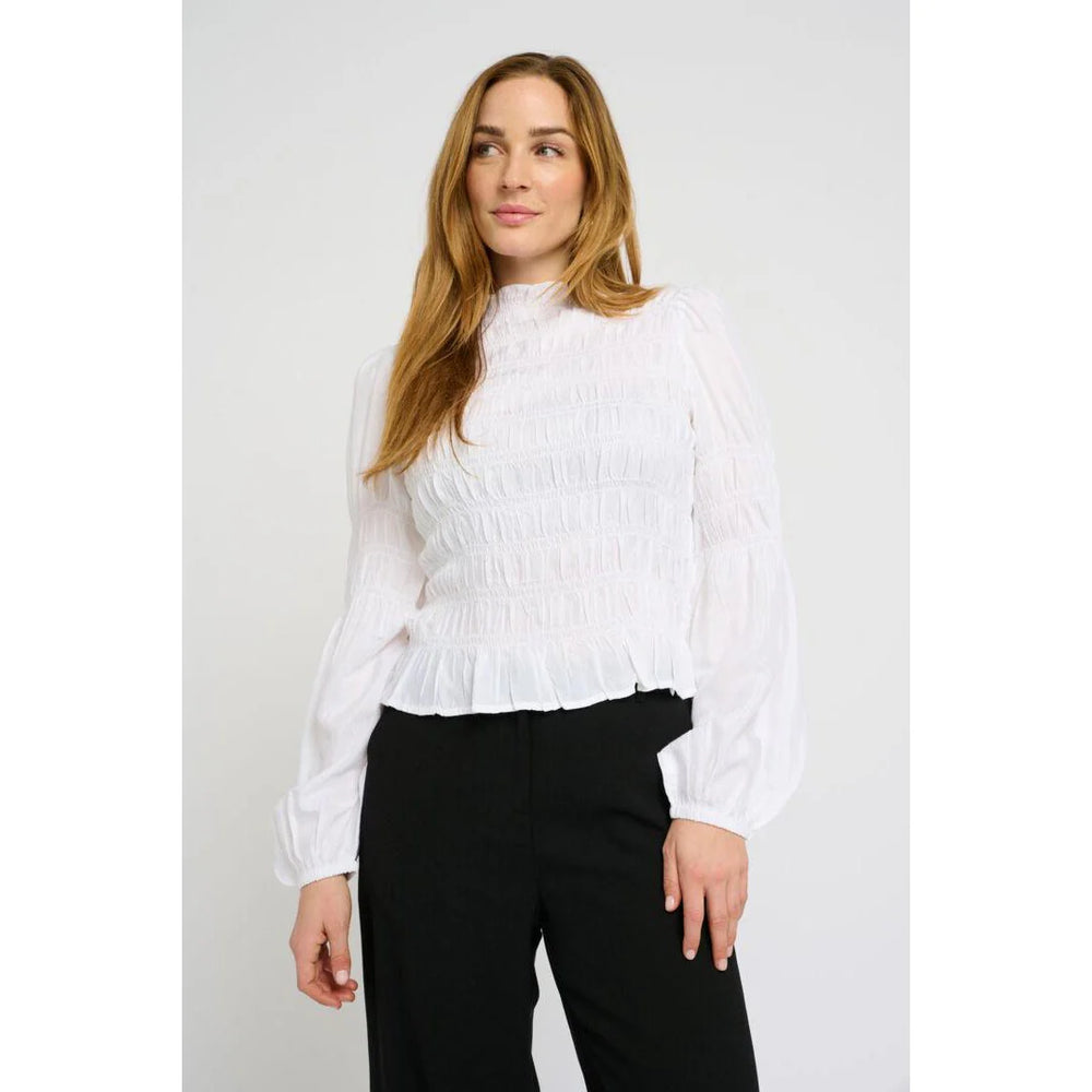 
                      
                        Blouse Cream de couleur Blanc Neige
                      
                    