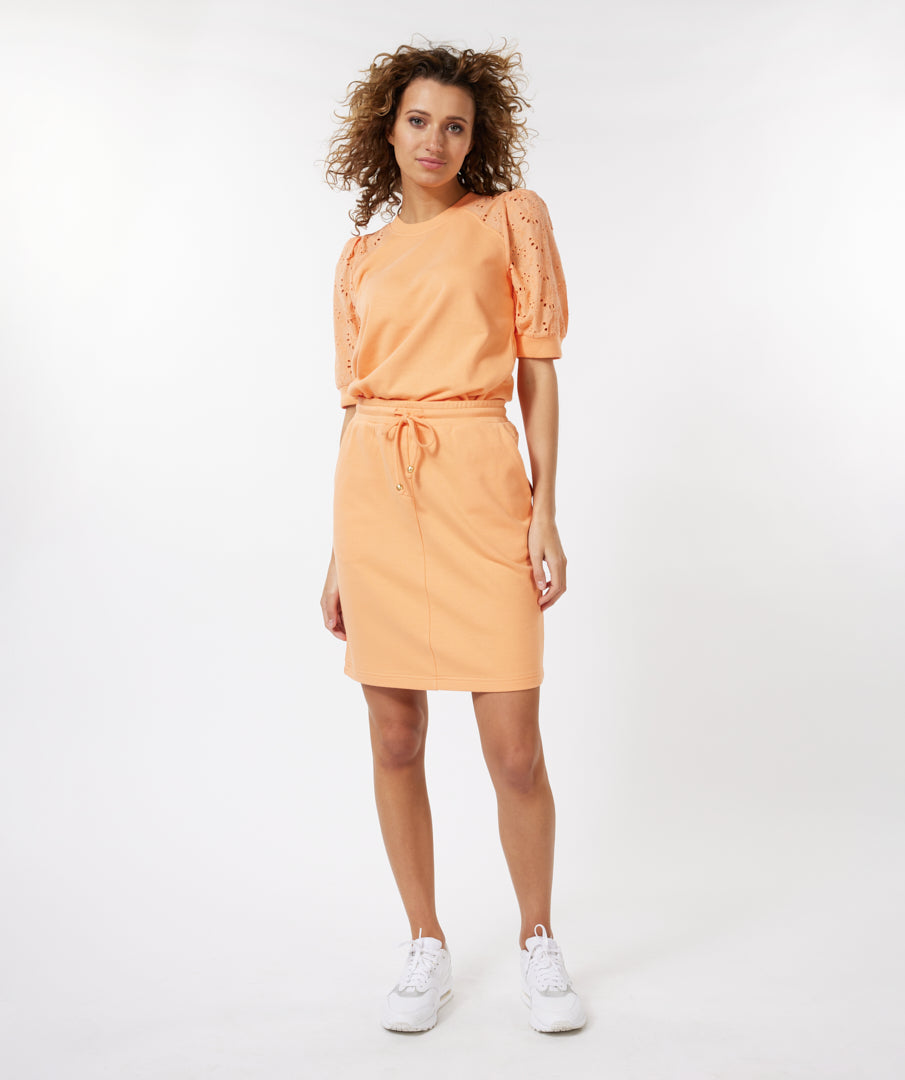 Esqualo skirt in Peach color