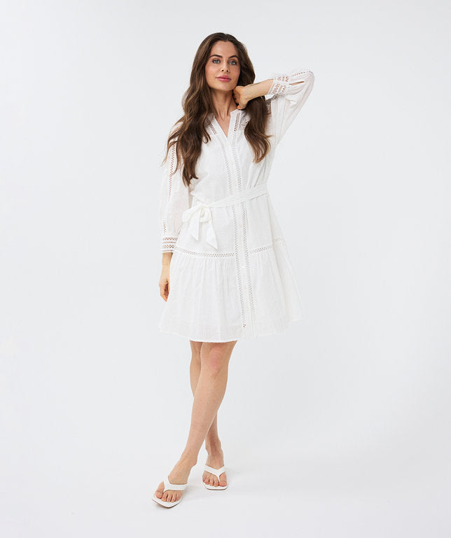 
                      
                        Robe Esqualo de couleur Blanc Casse
                      
                    