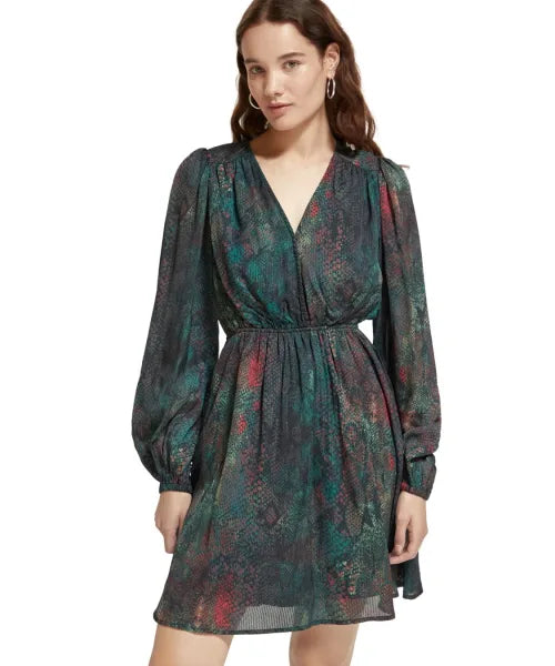 Robe Scotch&Soda de couleur Vert