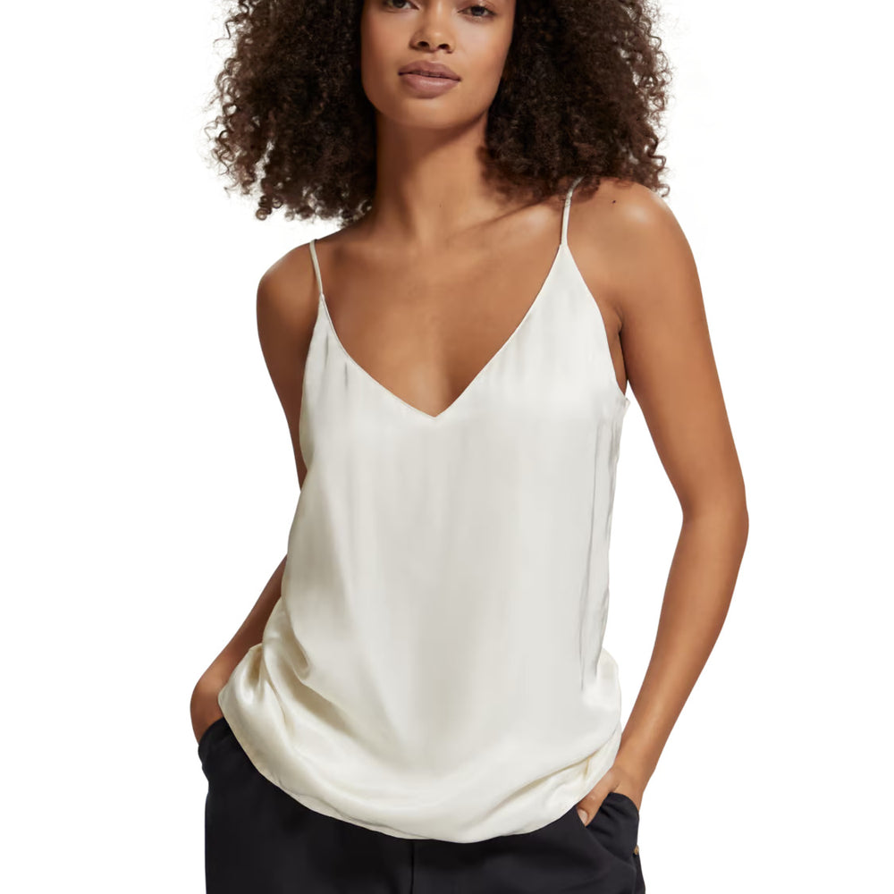 
                      
                        Camisole Scotch&Soda de couleur Blanc Casse
                      
                    