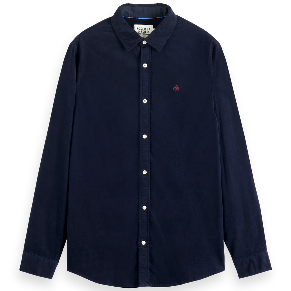 
                      
                        Chemise À Manches Longues Scotch&Soda de couleur Marine
                      
                    