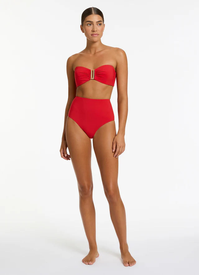 
                      
                        Haut De Maillot Jets Swimwear de couleur Rouge
                      
                    