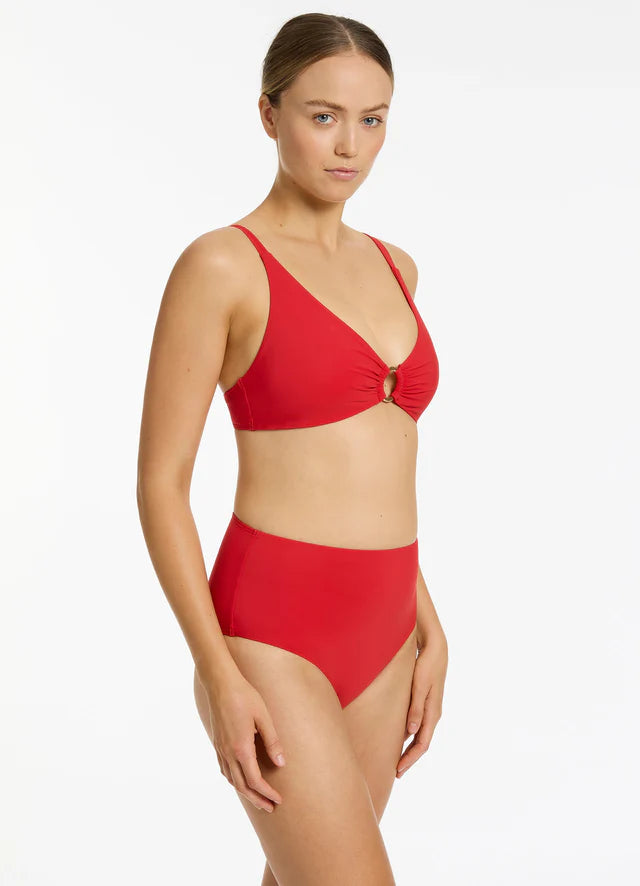 
                      
                        Haut De Maillot Jets Swimwear de couleur Rouge
                      
                    