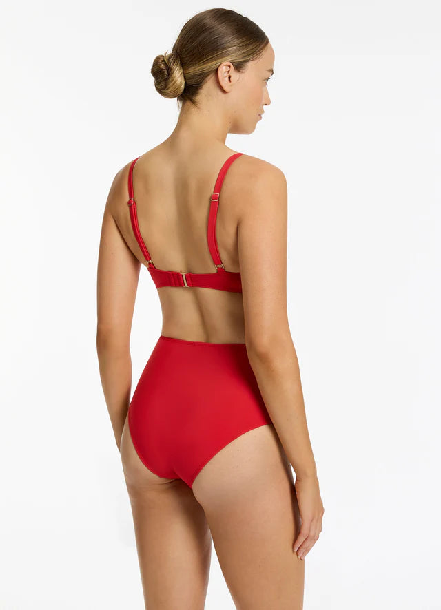 
                      
                        Haut De Maillot Jets Swimwear de couleur Rouge
                      
                    