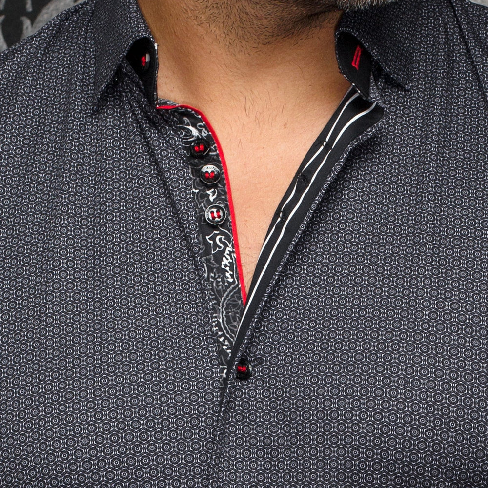 
                      
                        CHEMISE | KNOX-K, Black grey - AU NOIR
                      
                    