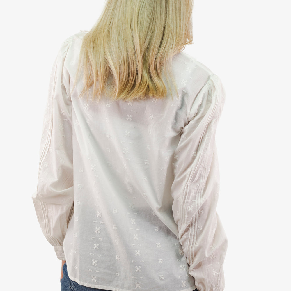 
                      
                        Blouse Cream de couleur Blanc
                      
                    