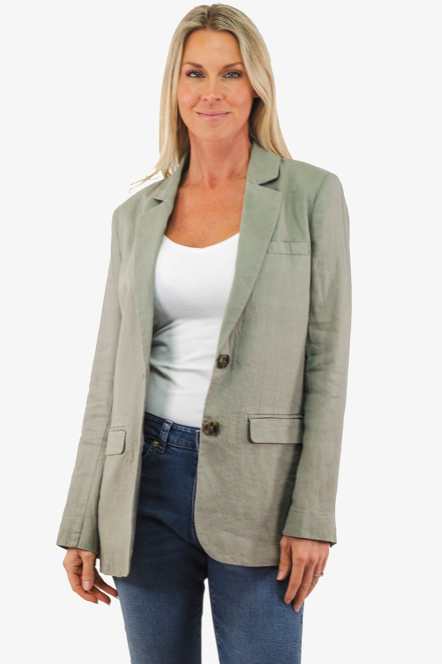 Part Two jacket in Vetiver color