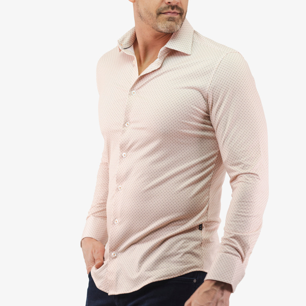 Hörst Long Sleeve Shirt in Mango color