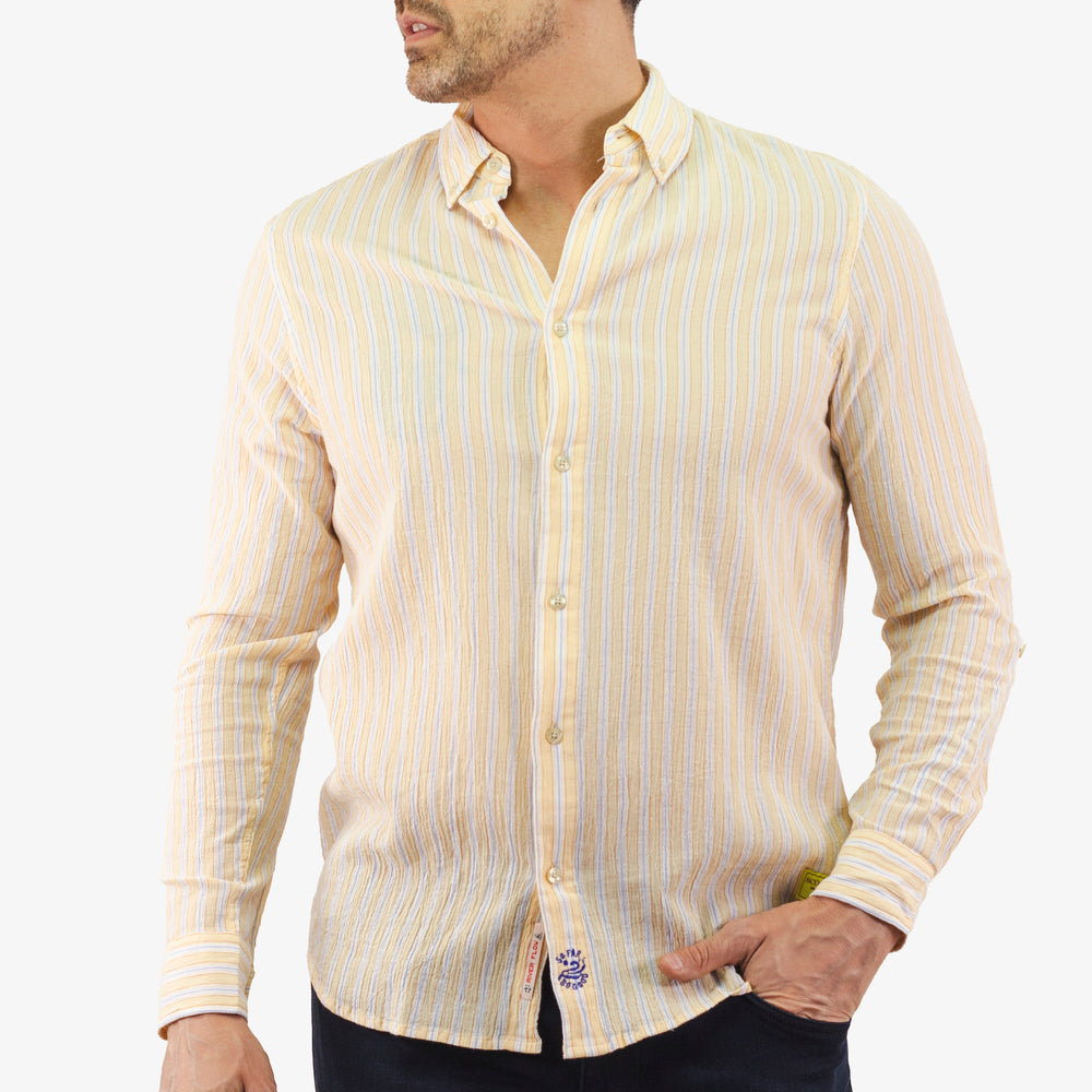 Chemise Scotch&Soda de couleur Jaune