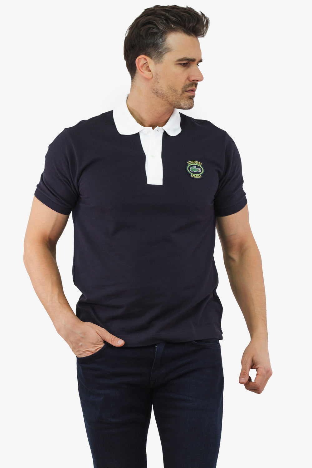 Polo Lacoste de couleur Marine