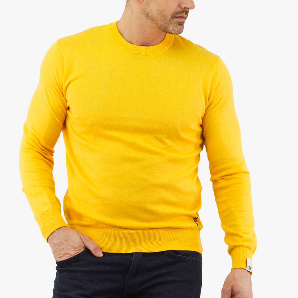 Chandail Scotch&Soda de couleur Jaune