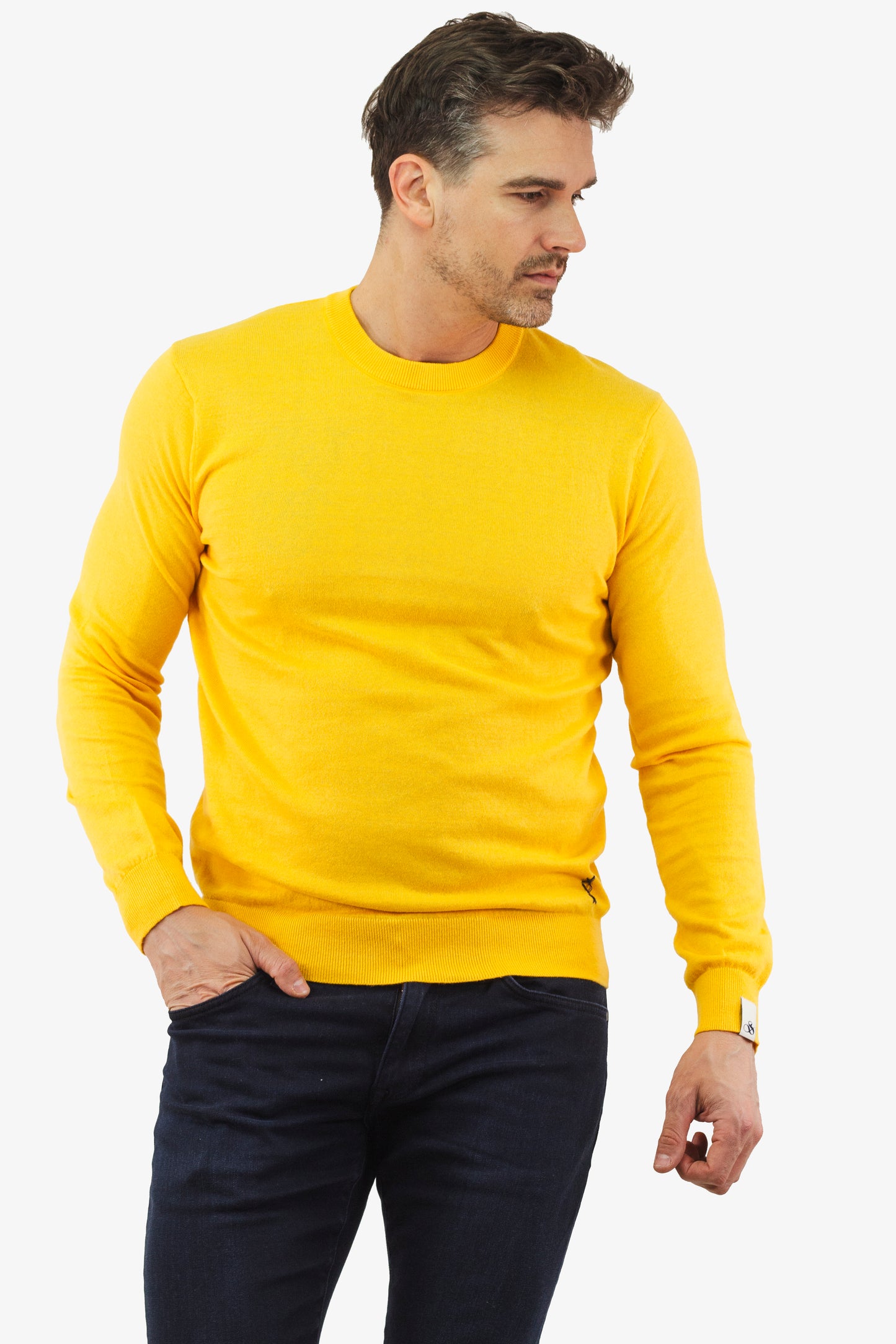 Chandail Scotch&Soda de couleur Jaune