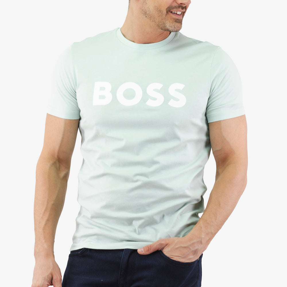 
                      
                        T-Shirt Thinking Hugo Boss de couleur Turquoise
                      
                    