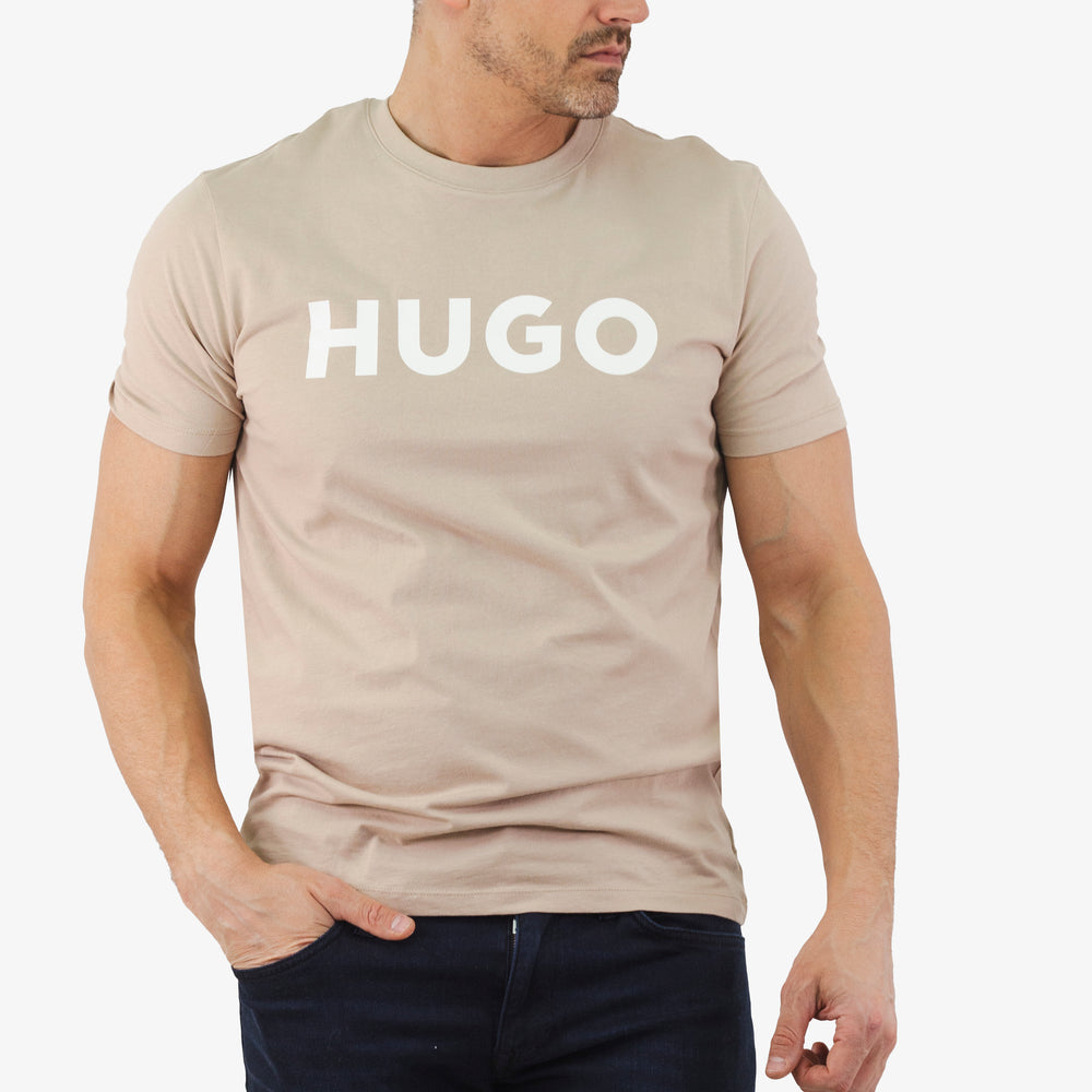 T-Shirt Dulivio Hugo Boss de couleur Beige