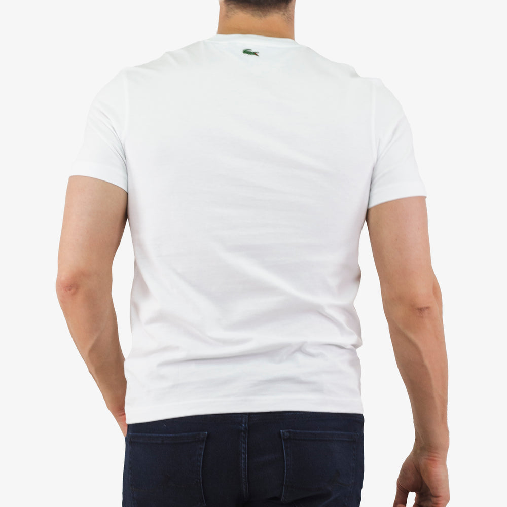 
                      
                        T-Shirt Lacoste de couleur Blanc
                      
                    