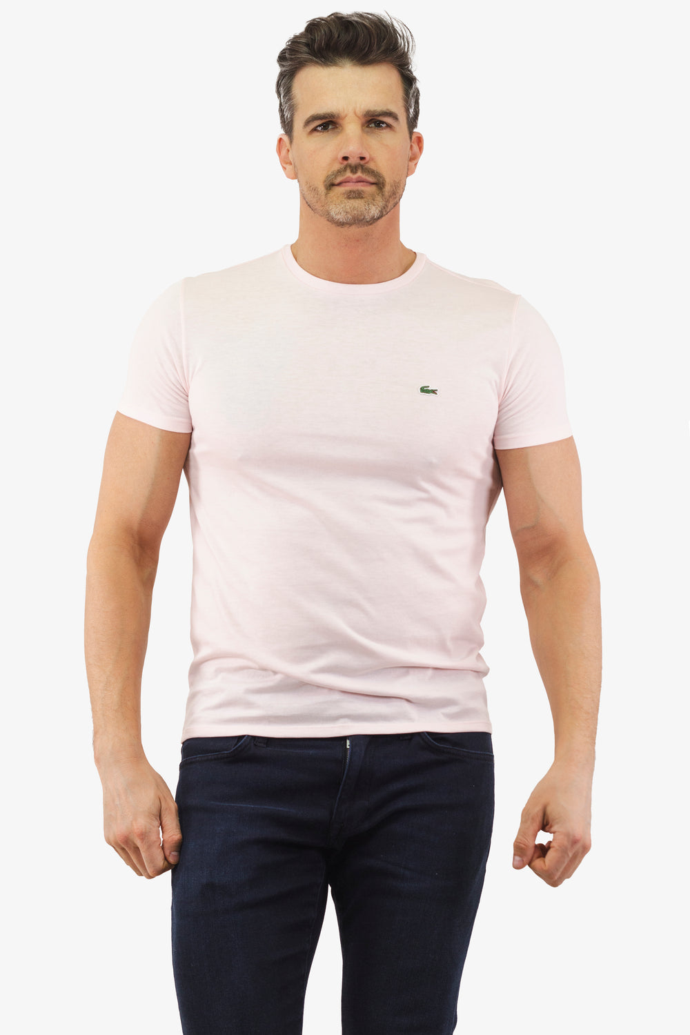 T-Shirt Lacoste de couleur Rose