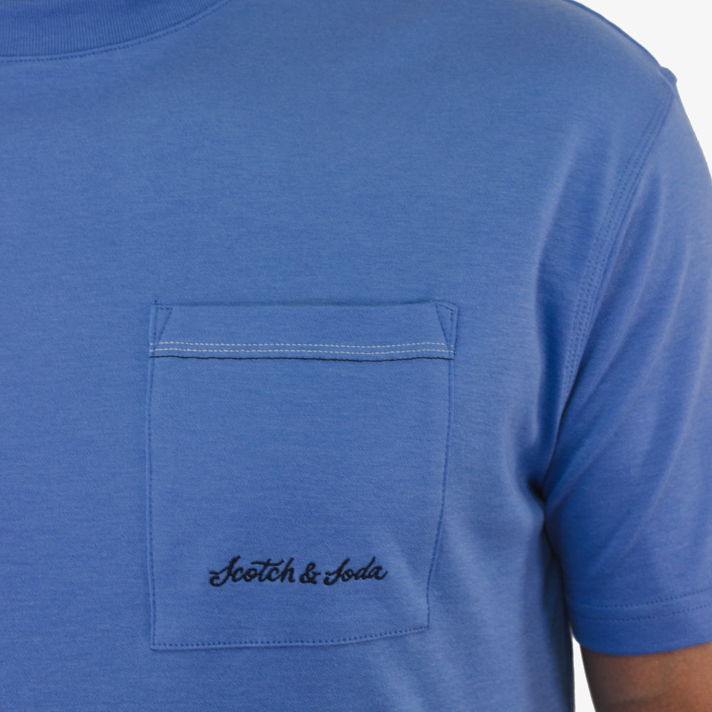 
                      
                        T-Shirt Scotch&Soda de couleur Bleu
                      
                    