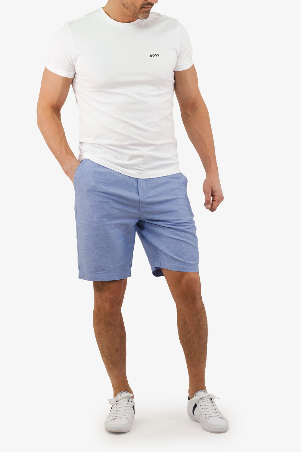 Short Scotch&Soda de couleur Bleu