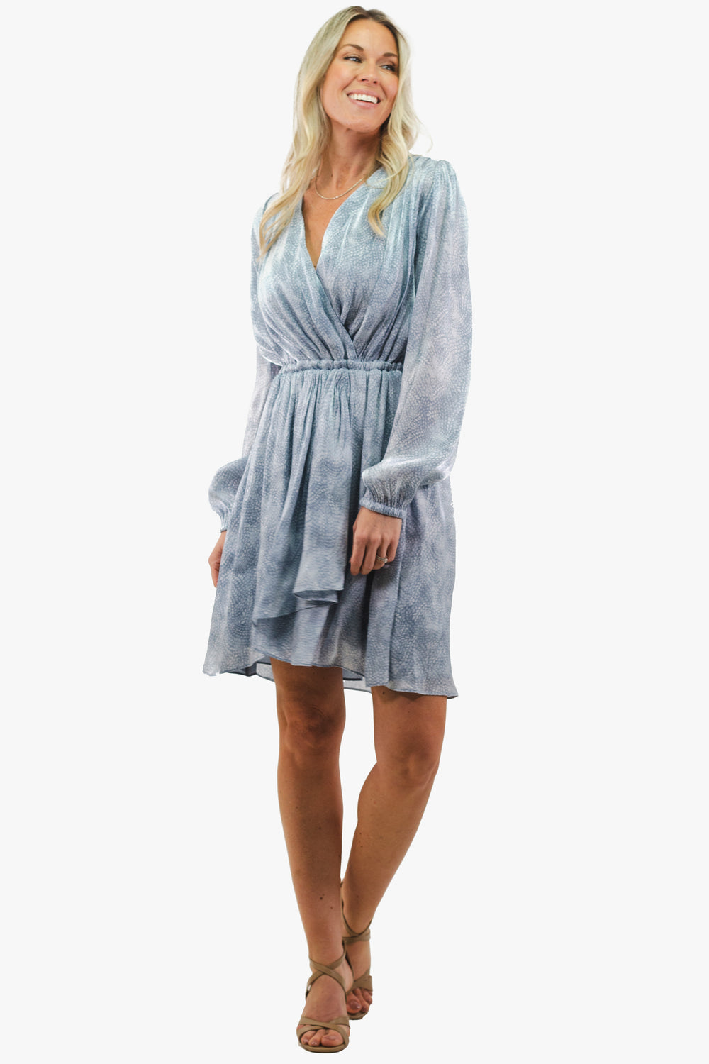 Robe Michael Kors de couleur Bleu