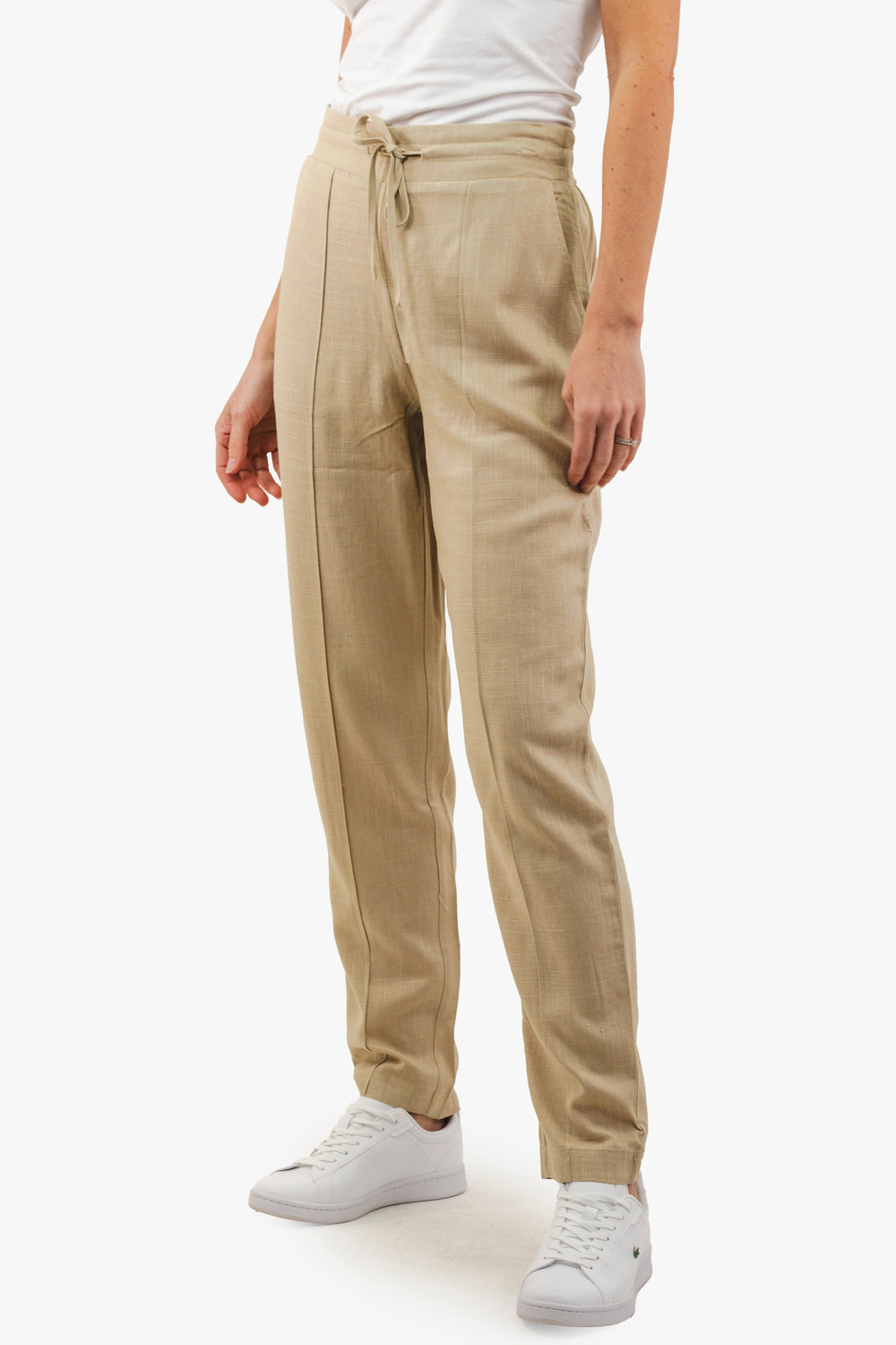 Pantalon Culture de couleur Blanc Casse