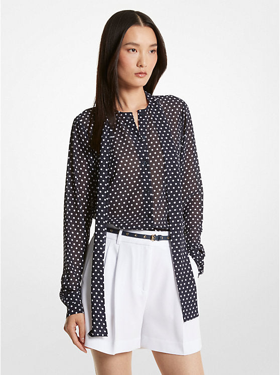 Michael Kors blouse in Navy color