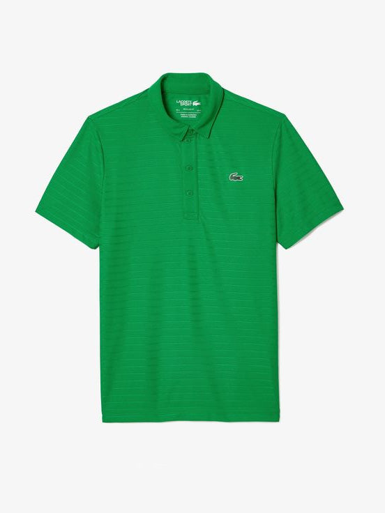 Green Lacoste polo shirt