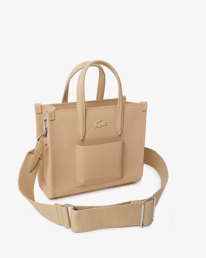 Sac À Main Lacoste de couleur Beige