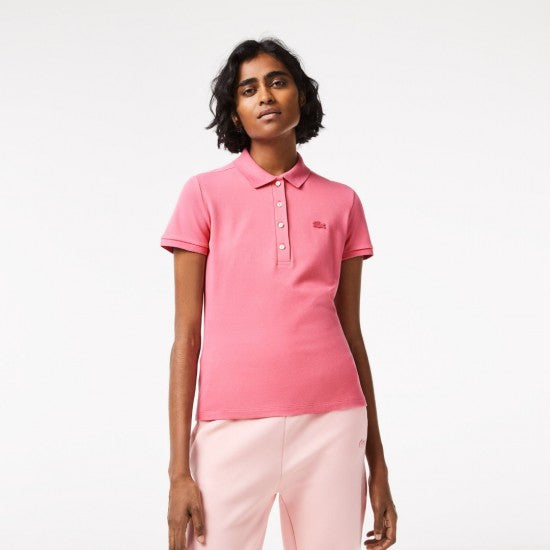 Polo Lacoste de couleur Rose