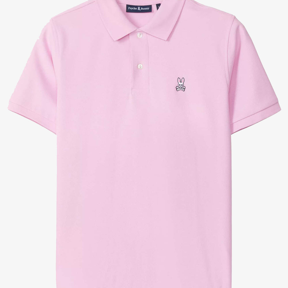 Polo Psycho Bunny de couleur Rose