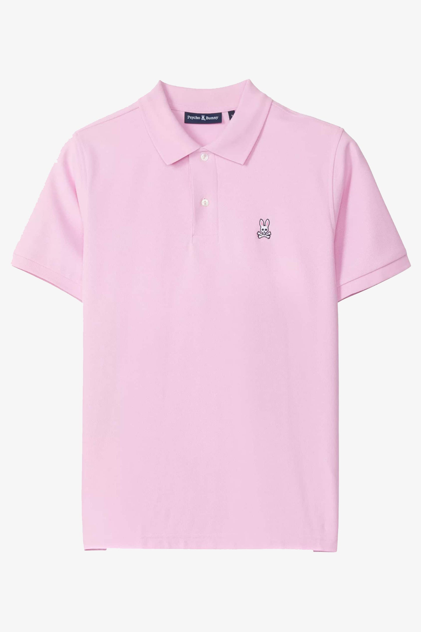 Polo Psycho Bunny de couleur Rose