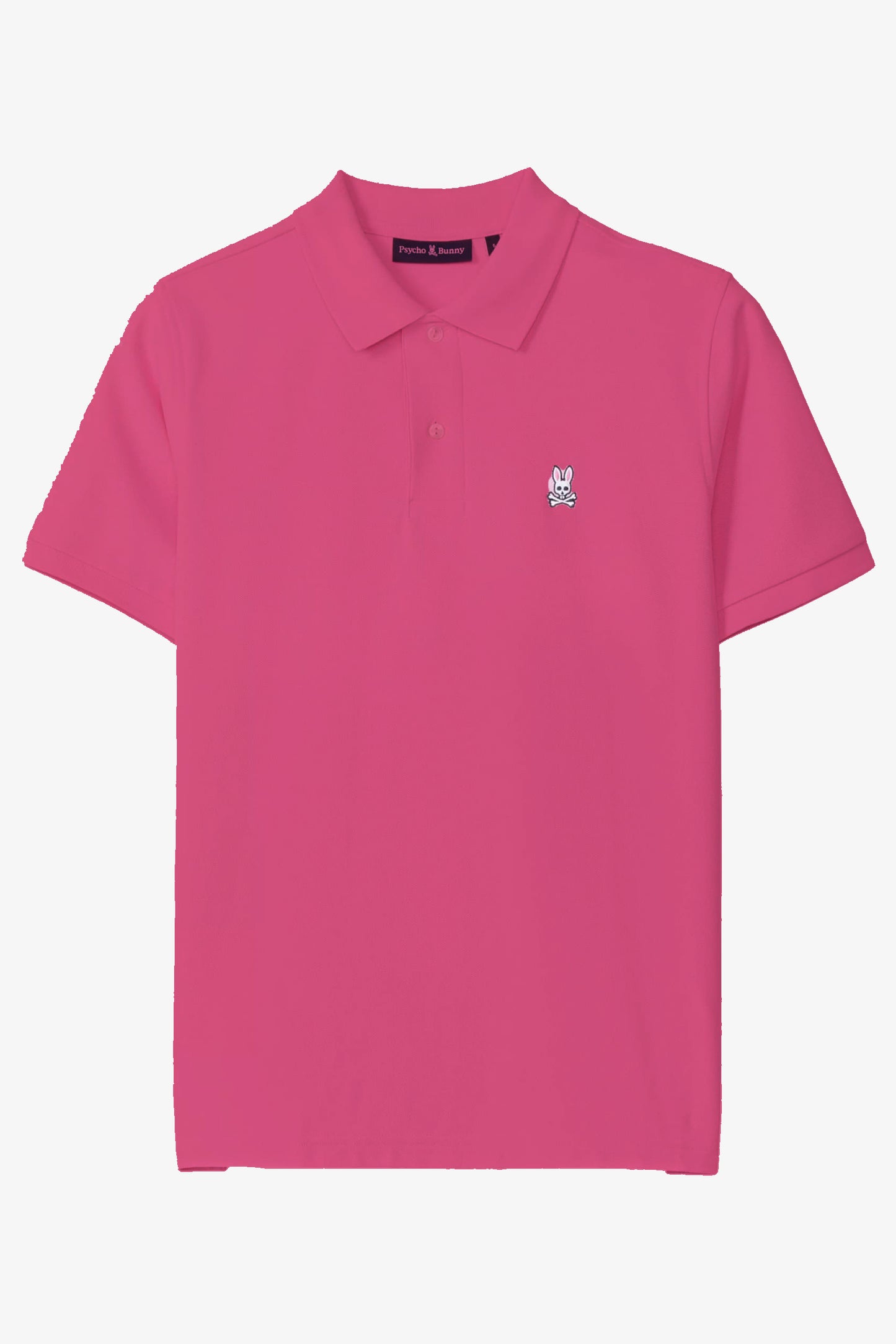 Polo Psycho Bunny de couleur Rose