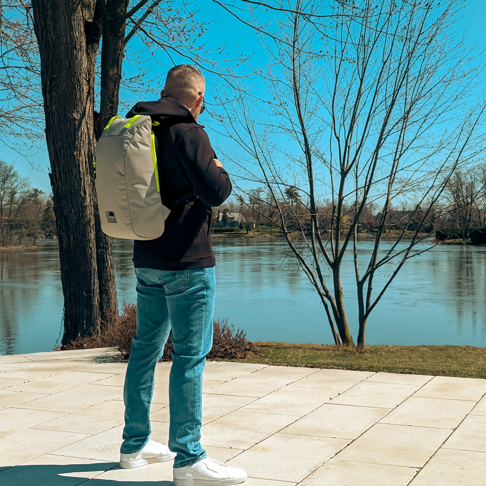 
                      
                        Hugo Boss Backpack in Gray color
                      
                    